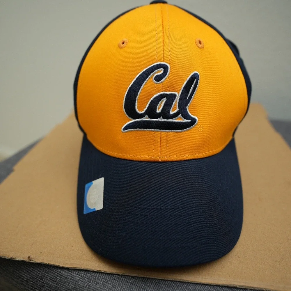 Cal Berkley Hat Blue Yellow Officially Licensed Adjustable Adult Cotton Cap